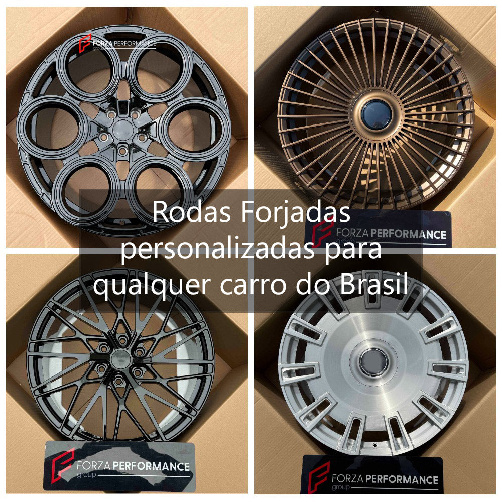 Custom Forged Wheels for Any Car in Brazil | Rodas Forjadas personalizadas para qualquer carro do Brasil