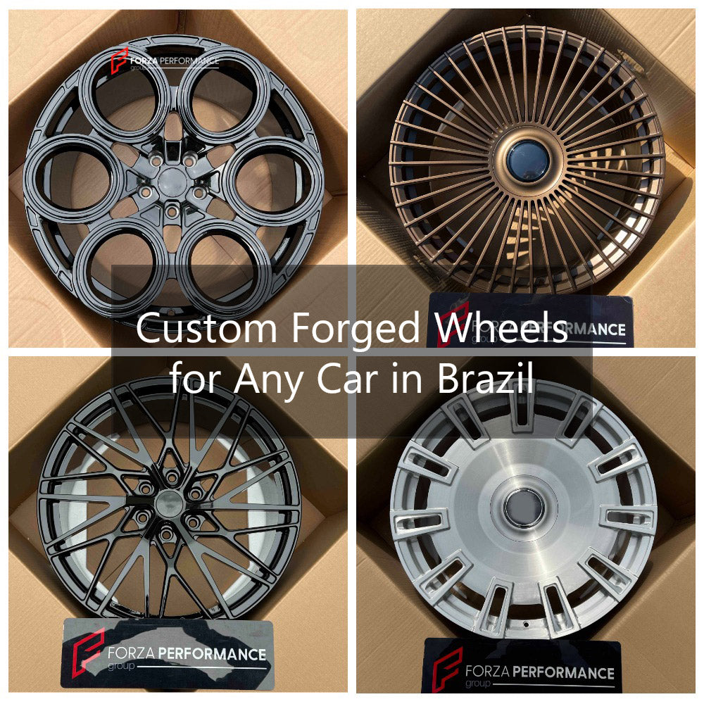 Custom Forged Wheels for Any Car in Brazil | Rodas Forjadas personalizadas para qualquer carro do Brasil