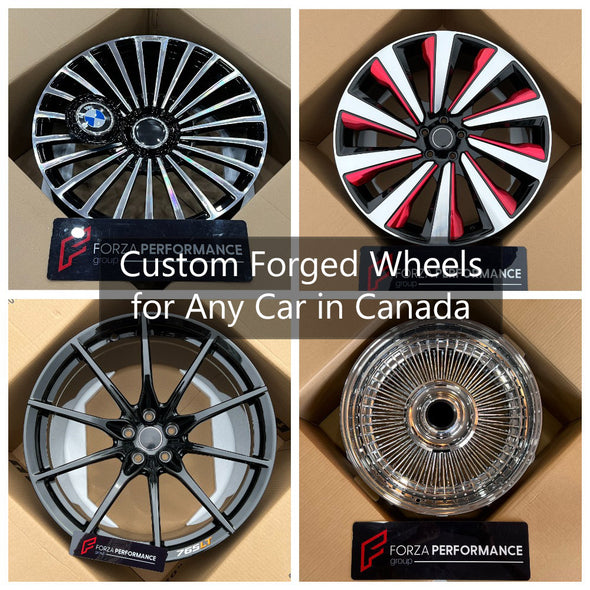 Custom Forged Wheels for Any Car in Canada | Roues forgées sur mesure pour toutes les voitures au Canada