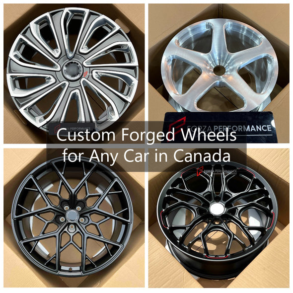 Custom Forged Wheels for Any Car in Canada | Roues forgées sur mesure pour toutes les voitures au Canada