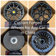 中国任何汽车的定制锻造车轮 | Custom Forged Wheels for Any Car in China