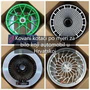 Custom Forged Wheels for Any Car in Croatia | Kovani kotači po mjeri za bilo koji automobil u Hrvatskoj