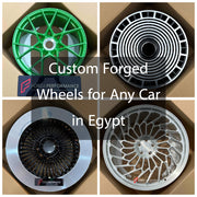 Custom Forged Wheels for Any Car in Egypt