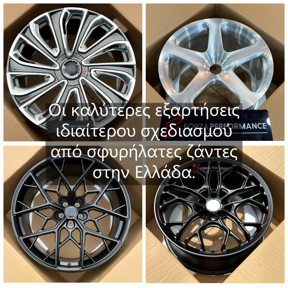 Custom Forged Wheels for Any Car in Greece