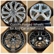 Roda Tempa Khusus untuk Mobil Apa Pun di Indonesia | Custom Forged Wheels for Any Car in Indonesia