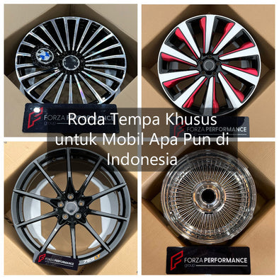 Roda Tempa Khusus untuk Mobil Apa Pun di Indonesia | Custom Forged Wheels for Any Car in Indonesia