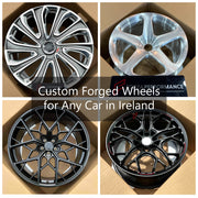 Rothaí Brionnaithe saincheaptha d ' Aon Charr In Éirinn | Custom Forged Wheels for Any Car in Ireland