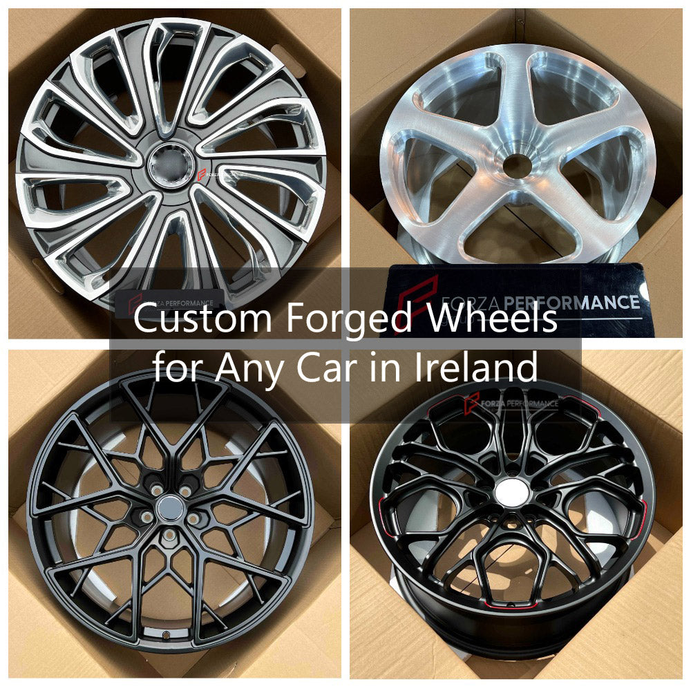 Rothaí Brionnaithe saincheaptha d ' Aon Charr In Éirinn | Custom Forged Wheels for Any Car in Ireland