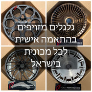 Custom Forged Wheels for Any Car in Israel