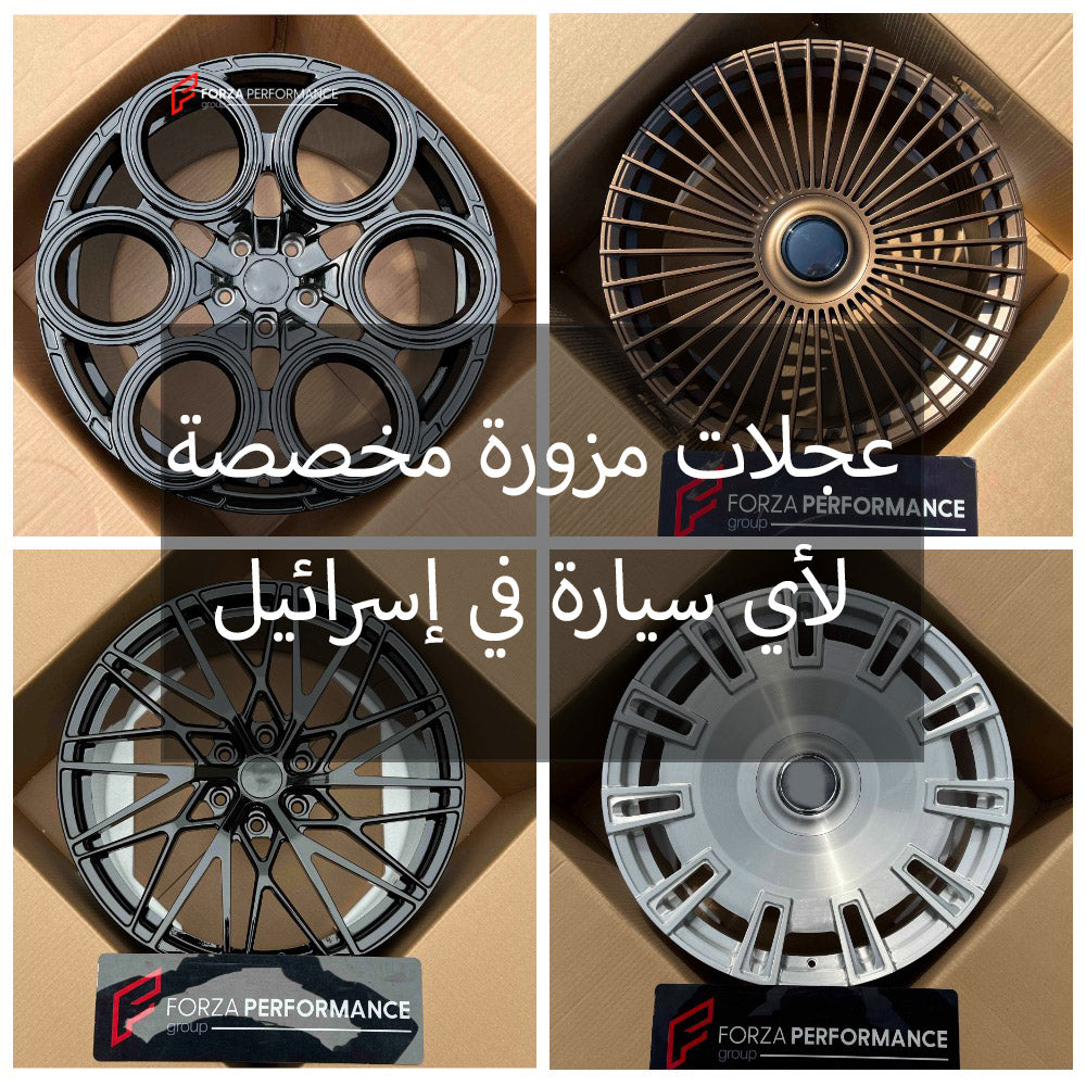 Custom Forged Wheels for Any Car in Israel