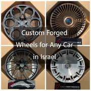 Custom Forged Wheels for Any Car in Israel