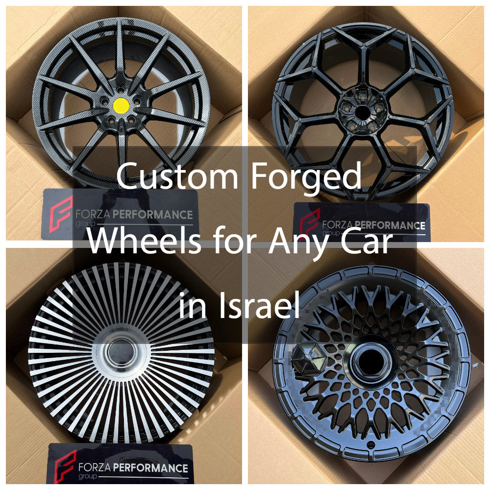 Custom Forged Wheels for Any Car in Israel