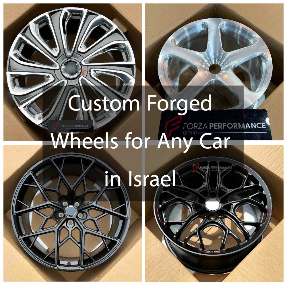 Custom Forged Wheels for Any Car in Israel