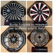 Ruote Forgiate su misura per qualsiasi auto in Italia | Custom Forged Wheels for Any Car in Italy