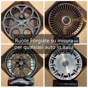 Ruote Forgiate su misura per qualsiasi auto in Italia | Custom Forged Wheels for Any Car in Italy