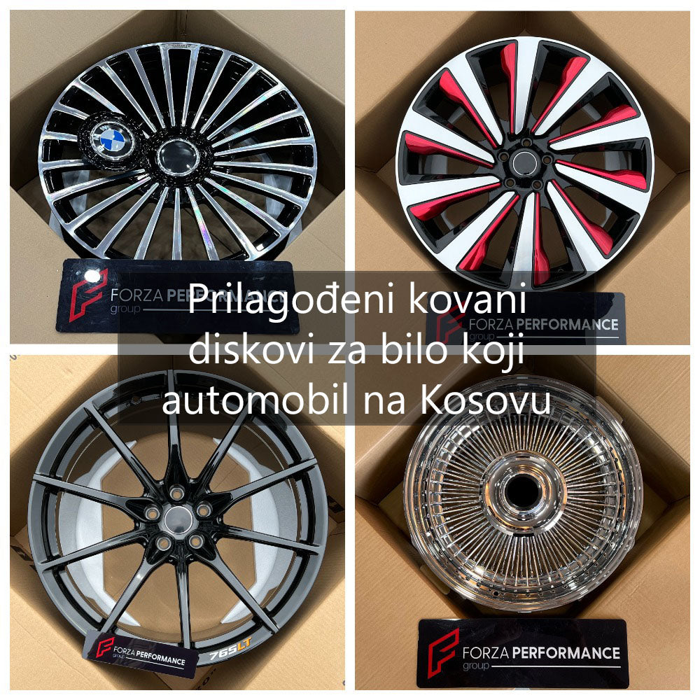 Custom Forged Wheels for Any Car in Kosovo | Prilagođeni kovani diskovi za bilo koji automobil na Kosovu