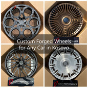 Custom Forged Wheels for Any Car in Kosovo | Prilagođeni kovani diskovi za bilo koji automobil na Kosovu