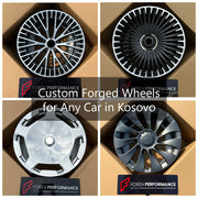 Custom Forged Wheels for Any Car in Kosovo | Prilagođeni kovani diskovi za bilo koji automobil na Kosovu