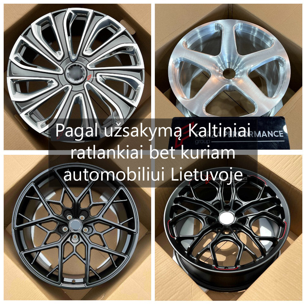 Pagal užsakymą Kaltiniai ratlankiai bet kuriam automobiliui Lietuvoje | Custom Forged Wheels for Any Car in Lithuania