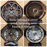 Roda Ditempa Kustom untuk Sebarang Jenis Kereta di Malaysia | Custom Forged Wheels for Any Car in Malaysia