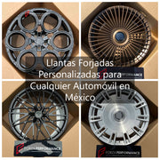 Llantas Forjadas Personalizadas para Cualquier Automóvil en México | Custom Forged Wheels for Any Car in Mexico