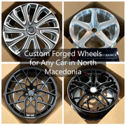 Custom Forged Wheels for Any Car in North Macedonia | Прилагодени Фалсификувани Тркала За Секој Автомобил Во Северна Македонија