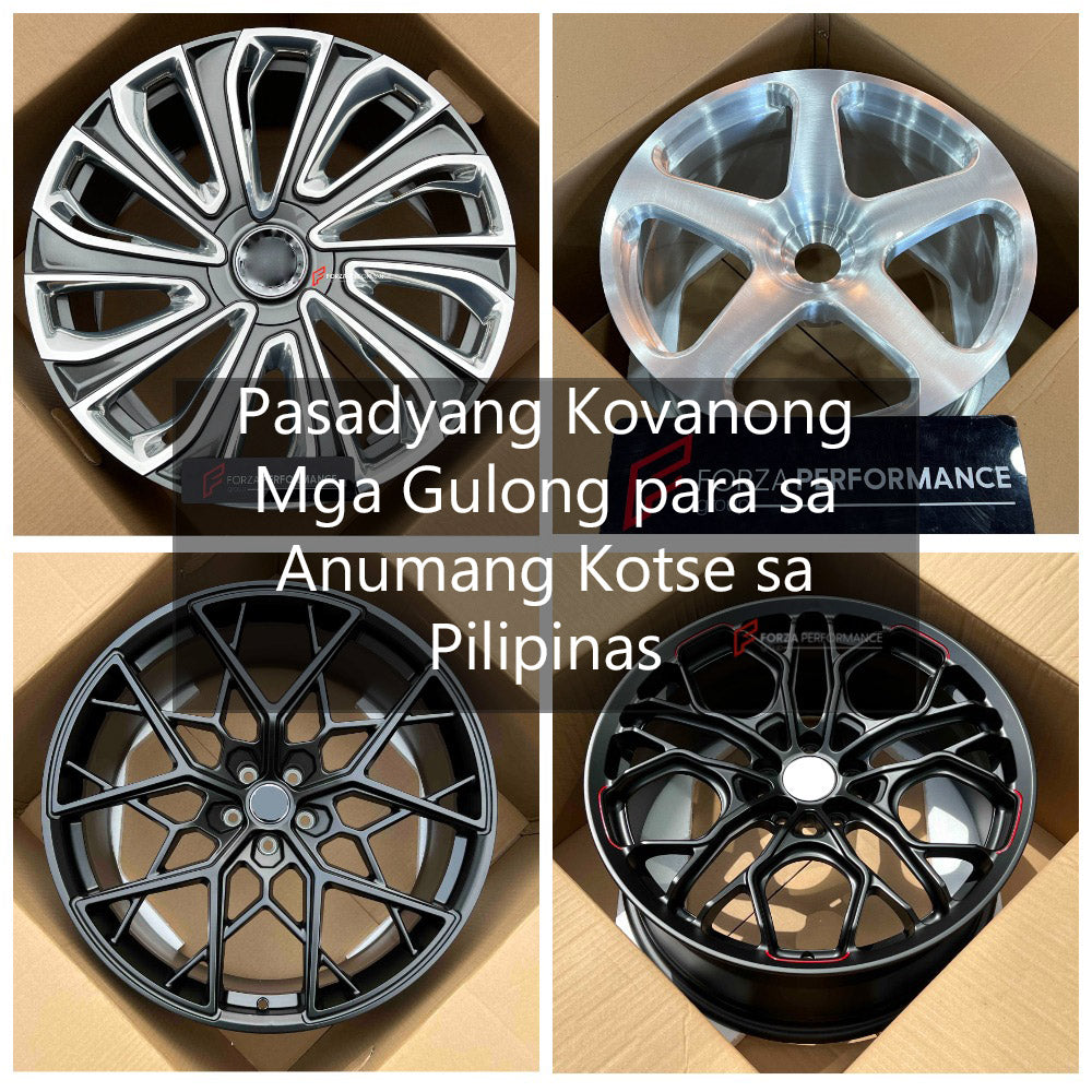 Custom Forged Wheels for ALL MODELS in Philippines β Forza Performance ...