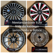 Niestandardowe kute koła do każdego samochodu w Polsce | Custom Forged Wheels for Any Car in Poland