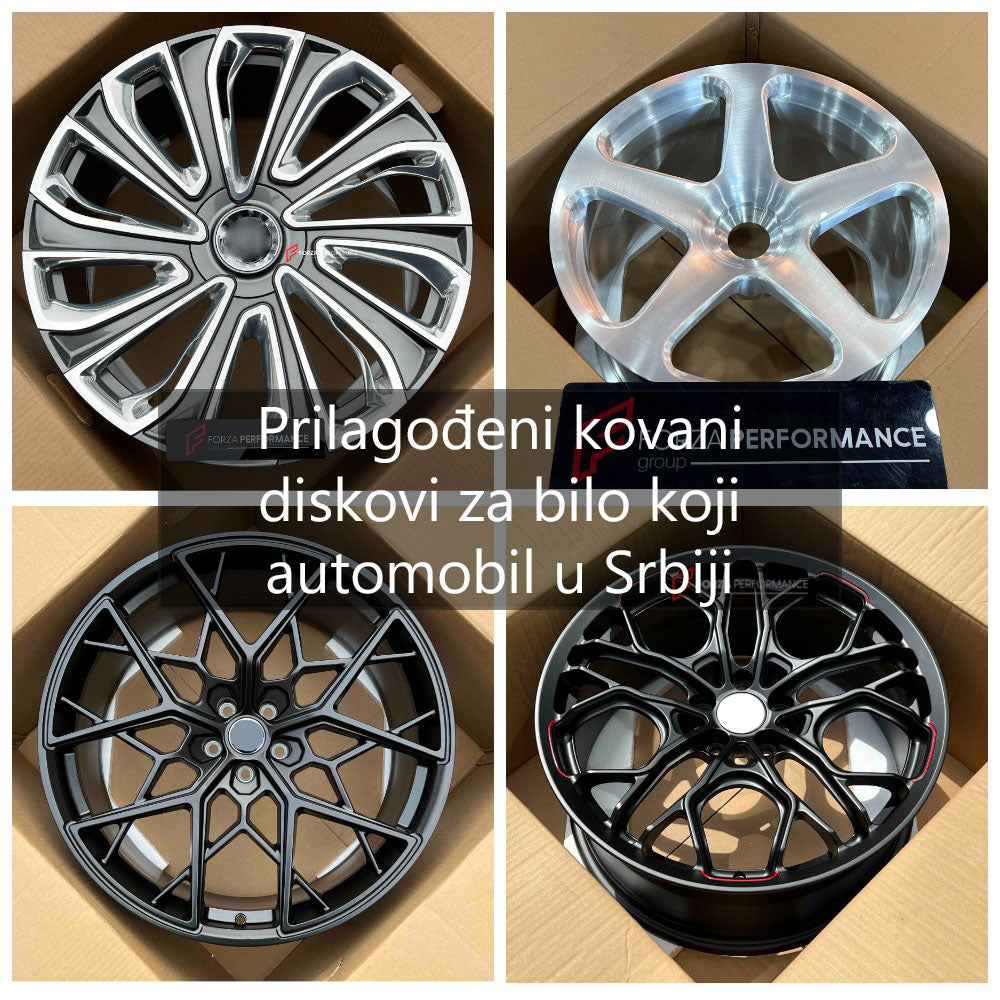 Custom Forged Wheels for Any Car in Serbia