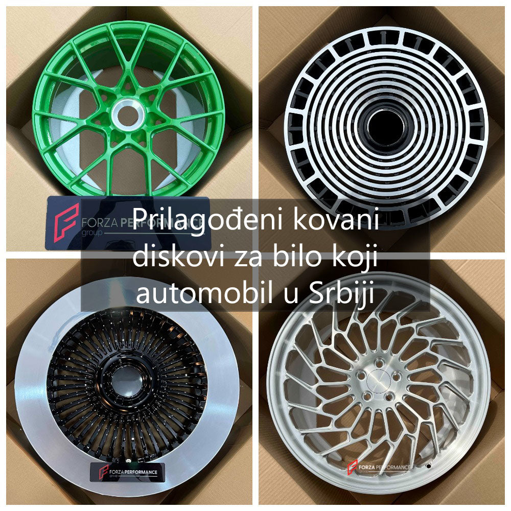 Custom Forged Wheels for Any Car in Serbia