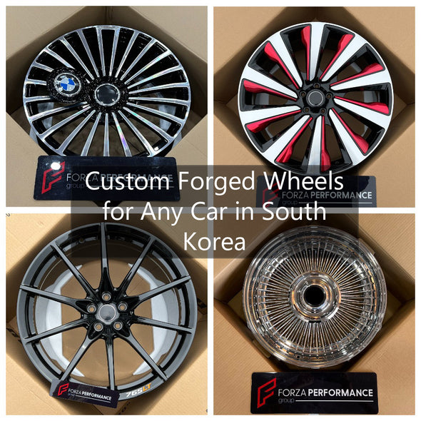 한국의 모든 자동차 용 맞춤형 단조 휠  | Custom Forged Wheels for Any Car in South Korea