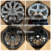 Custom Forged Wheels for Any Car in the Yemen
