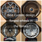 Custom Forged Wheels for Any Car in the Yemen