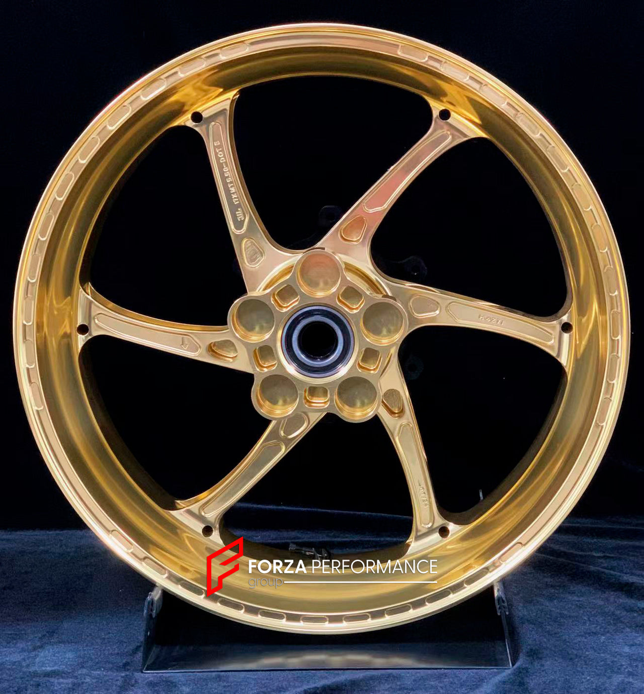 We manufacture premium quality forged motorcycle wheels rims for HONDA CB1300SP in any design, size, color.

Wheel sizes (motorcycle spec):

Front: 3.5 x 17

Rear: 5.5 x 17

Weight:

Front: 3.85 kg (8.49 lbs)

Rear: 4.95 kg (10.91 lbs)


Finishing: Gloss Gold

Forza Performance Group engineers and manufactures each forged motorcycle wheel individually per order. This ensures precise fitment, uncompromised strength, and unique styling. Whether for racing, touring, or daily use — our wheels are built for both