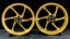 We manufacture premium quality forged motorcycle wheels rims for HONDA CBR1000RRR in any design, size, color.

Wheel sizes (motorcycle spec):

Front: 3.5 x 17

Rear: 6 x 17

Weight:

Front: 3.55 kg (7.83 lbs)

Rear: 4.55 kg (10.03 lbs)

Finishing: Satin Gold

Forza Performance Group engineers and manufactures each forged motorcycle wheel individually per order. This ensures precise fitment, uncompromised strength, and unique styling. Whether for racing, touring, or daily use — our wheels are built for both 