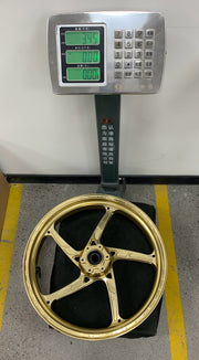 We manufacture premium quality forged motorcycle wheels rims for APRILIA RSV4 1100 1110 FACTORY in any design, size, color.

Wheel sizes (motorcycle spec):

Front: 3.5 x 17

Rear: 6.0 x 17

Weight:

Front: 3.45 kg (7.6 lbs)

Rear: 5.4 kg (11.9 lbs)


Finishing: Gloss Gold

Forza Performance Group engineers and manufactures each forged motorcycle wheel individually per order. This ensures precise fitment, uncompromised strength, and unique styling. Whether for racing, touring, or daily use — our wheels are b
