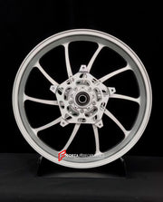 We manufacture premium quality forged motorcycle wheels rims for BMW R 1250 RT in any design, size, color.

Wheel sizes (motorcycle spec):

Front: 3.5 x 17

Rear: 5.5 x 17

Weight:

Front: 3.85 kg (8.49 lbs)

Rear: 3.4 kg (7.5 lbs)


Finishing: Silver

Forza Performance Group engineers and manufactures each forged motorcycle wheel individually per order. This ensures precise fitment, uncompromised strength, and unique styling. Whether for racing, touring, or daily use — our wheels are built for both perform