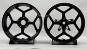 We manufacture premium quality forged motorcycle wheels rims for BMW R 1250 RT in any design, size, color.

Wheel sizes (motorcycle spec):

Front: 3.5 x 17

Rear: 5.5 x 17

Weight:

Front: 4.6 kg (8.49 lbs)

Rear: 4.7 kg (7.5 lbs)


Finishing: Matt Black

Forza Performance Group engineers and manufactures each forged motorcycle wheel individually per order. This ensures precise fitment, uncompromised strength, and unique styling. Whether for racing, touring, or daily use — our wheels are built for both 