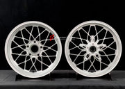 We manufacture premium quality forged motorcycle wheels rims for BMW R NINET PURE SPORT RACER in any design, size, color.

Wheel sizes (motorcycle spec):

Front: 3.5 x 17

Rear: 5.5 x 17

Weight:

Front: 4.7 kg (10.36 lbs)

Rear: 4.6 kg (10.41 lbs)


Finishing: Matt

Forza Performance Group engineers and manufactures each forged motorcycle wheel individually per order. This ensures precise fitment, uncompromised strength, and unique styling. Whether for racing, touring, or daily use — our wheels are built f