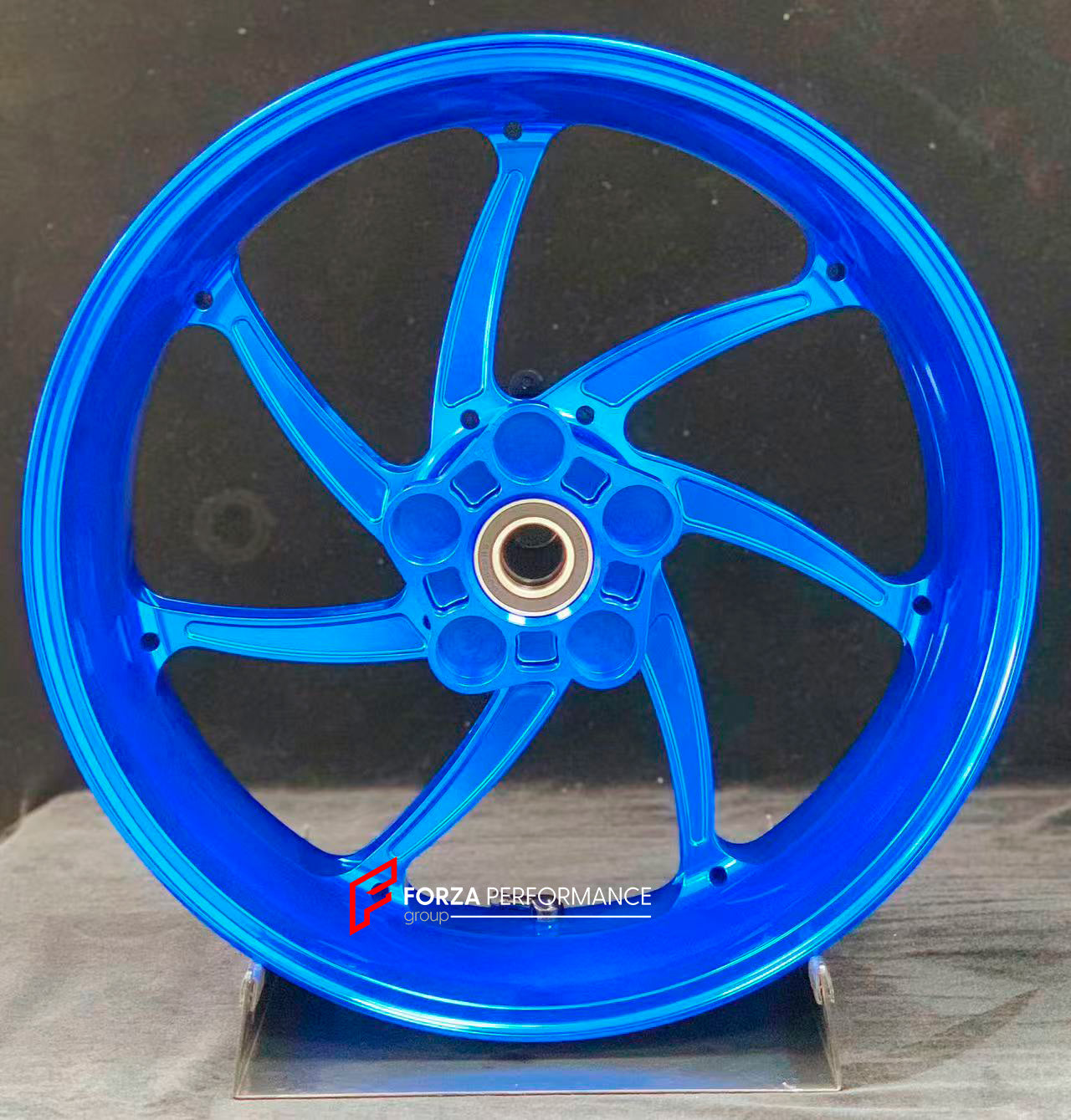 We manufacture premium quality forged motorcycle wheels rims for S1000RR M1000RR in any design, size, color.

Wheel sizes (motorcycle spec):

Front: 3.5 x 17

Rear: 6 x 17

Weight:

Front: 4.2 kg (9.26 lbs)

Rear: 4.4 kg (9.7 lbs)


Finishing: Gloss Blue

Forza Performance Group engineers and manufactures each forged motorcycle wheel individually per order. This ensures precise fitment, uncompromised strength, and unique styling. Whether for racing, touring, or daily use — our wheels are built for both perf