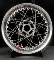 We manufacture premium quality forged motorcycle wheels rims for BMW R 1250 RT in any design, size, color.

Wheel sizes (motorcycle spec):

Front: 3.5 x 17

Rear: 5.5 x 17

Weight:

Front: 5.2 kg (11.46 lbs)

Rear: 4.9 kg (10.80 lbs)


Finishing: Polished

Forza Performance Group engineers and manufactures each forged motorcycle wheel individually per order. This ensures precise fitment, uncompromised strength, and unique styling. Whether for racing, touring, or daily use — our wheels are built for both per