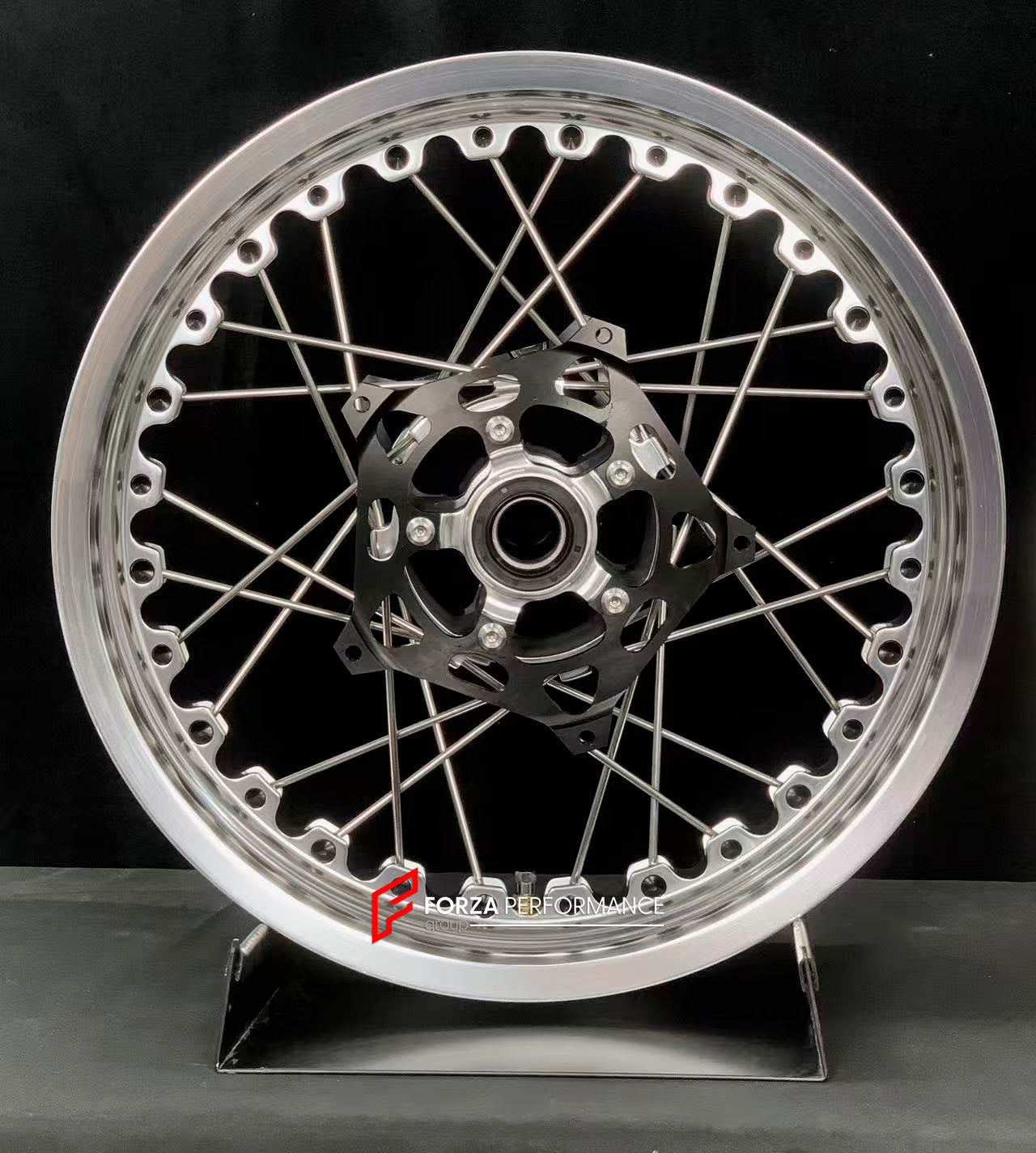 We manufacture premium quality forged motorcycle wheels rims for BMW R 1250 RT in any design, size, color.

Wheel sizes (motorcycle spec):

Front: 3.5 x 17

Rear: 5.5 x 17

Weight:

Front: 5.2 kg (11.46 lbs)

Rear: 4.9 kg (10.80 lbs)


Finishing: Polished

Forza Performance Group engineers and manufactures each forged motorcycle wheel individually per order. This ensures precise fitment, uncompromised strength, and unique styling. Whether for racing, touring, or daily use — our wheels are built for both per