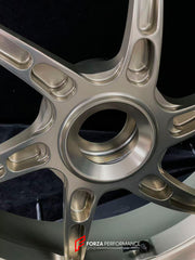 We manufacture premium quality forged motorcycle wheels rims for DUCATI MULTISTRADA V4 V4S V4RS V4 RALLY V4 PIKES PEAK in any design, size, color.

Wheel sizes (motorcycle spec):

Front: 3.0 x 19

Rear: 4.5 x 17

Weight:

Front: 3.6 kg (7.94 lbs)

Rear: 3.4 kg (7.5 lbs)


Finishing: Satin Gold

Forza Performance Group engineers and manufactures each forged motorcycle wheel individually per order. This ensures precise fitment, uncompromised strength, and unique styling. Whether for racing, touring, or daily 
