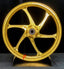 We manufacture premium quality forged motorcycle wheels rims for DUCATI PANIGALE V4 V4S V4R V4 SP2 in any design, size, color.

Wheel sizes (motorcycle spec):

Front: 3.5 x 17

Rear: 6 x 17

Weight:

Front: 3.3 kg (7.27 lbs)

Rear: 3.45 kg (7.6 lbs)


Finishing: Satin Gold

Forza Performance Group engineers and manufactures each forged motorcycle wheel individually per order. This ensures precise fitment, uncompromised strength, and unique styling. Whether for racing, touring, or daily use — our wheels are 