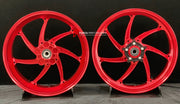We manufacture premium quality forged motorcycle wheels rims for HONDA X ADV 750 in any design, size, color.

Wheel sizes (motorcycle spec):

Front: 3.5 x 17

Rear: 4.5 x 15

Weight:

Front: 4.3 kg (9.48 lbs)

Rear: 4.7 kg (10.36 lbs)


Finishing: Gloss Red

Forza Performance Group engineers and manufactures each forged motorcycle wheel individually per order. This ensures precise fitment, uncompromised strength, and unique styling. Whether for racing, touring, or daily use — our wheels are built for both p
