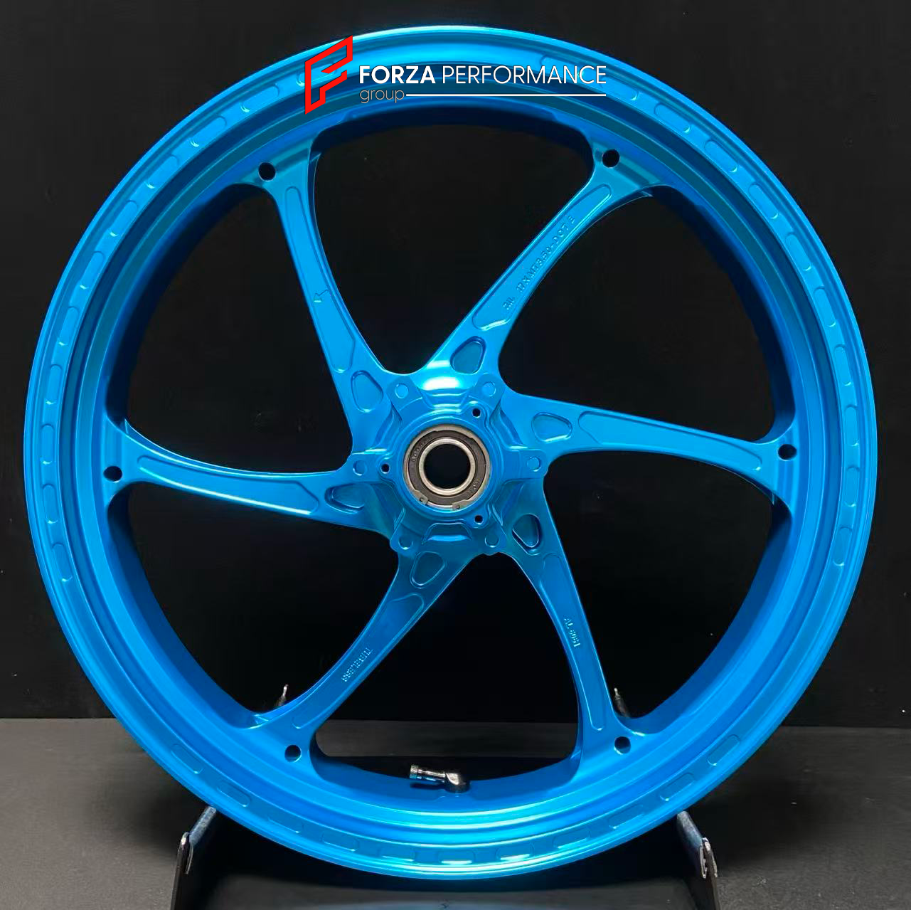 We manufacture premium quality forged motorcycle wheels rims for BMW M1000RR in any design, size, color.

Wheel sizes (motorcycle spec):

Front: 3.5 x 17

Rear: 6 x 17

Weight:

Front: 3.18 kg (7.01 lbs)

Rear: 4.18 kg (9.21 lbs)


Finishing: Gloss Sky Blue + Gloss Blue

Optional for an additional price: Dual-Color, Brushing, Chroming, Polishing, Carbon Barrel.

We offer motorcycle wheels in many sizes: 16, 17, 18, 19, 20, 21, 23, 26, 30, 32, and 34 inches. If you need a different size, please contact 