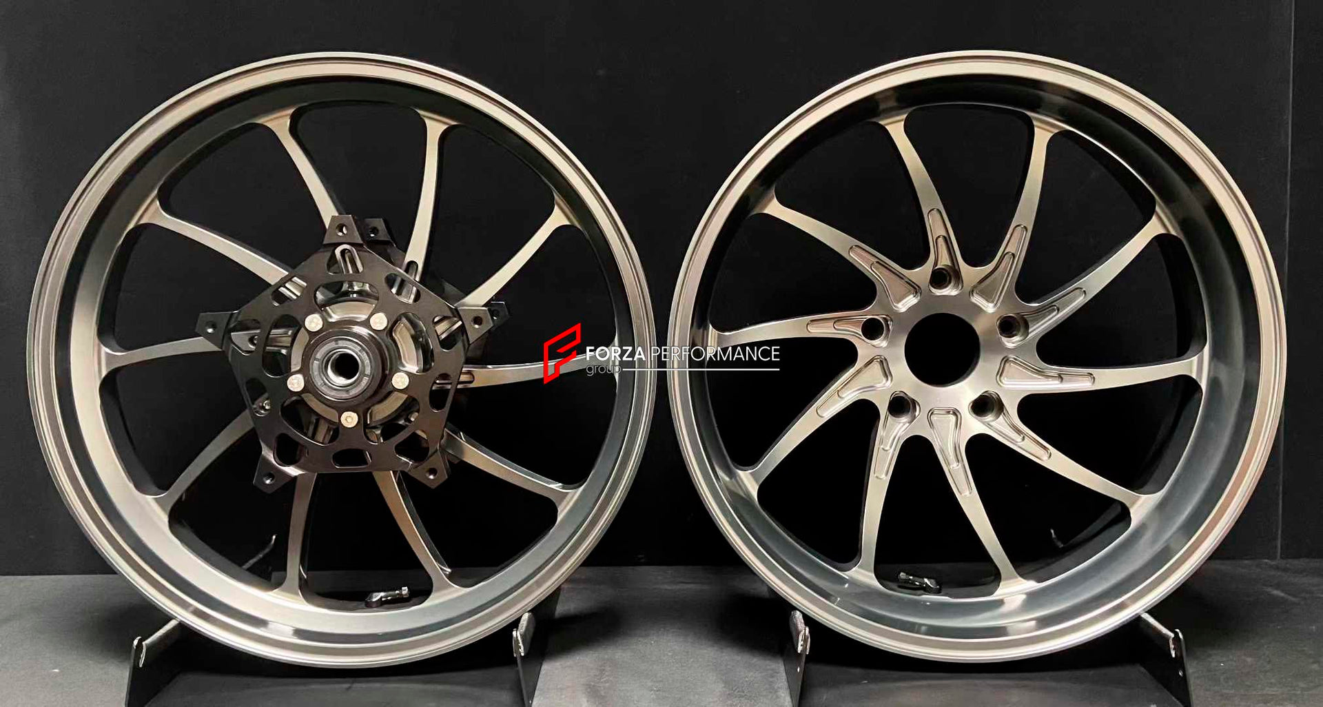 CUSTOM FORGED WHEELS RIMS for BMW R 1250 RT FORZA PERFORMANCE custom fit
