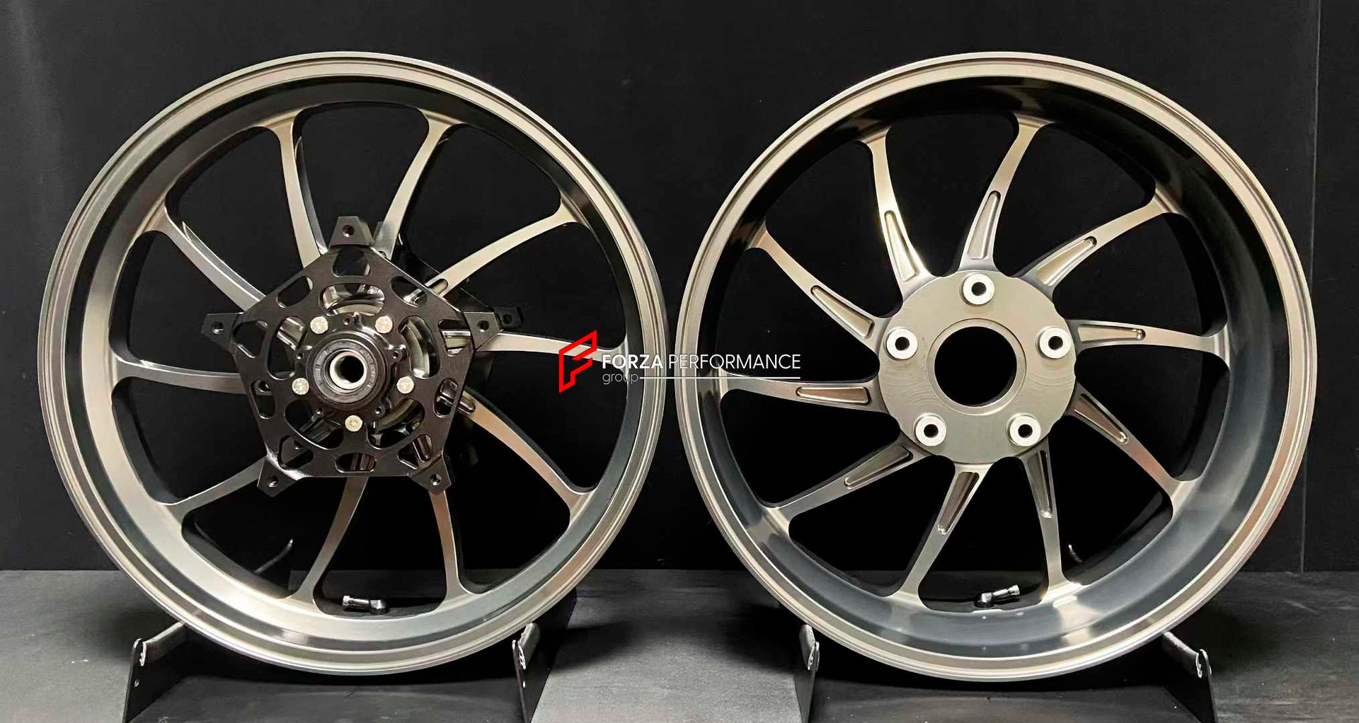 CUSTOM FORGED WHEELS RIMS for BMW R 1250 RT FORZA PERFORMANCE custom fit