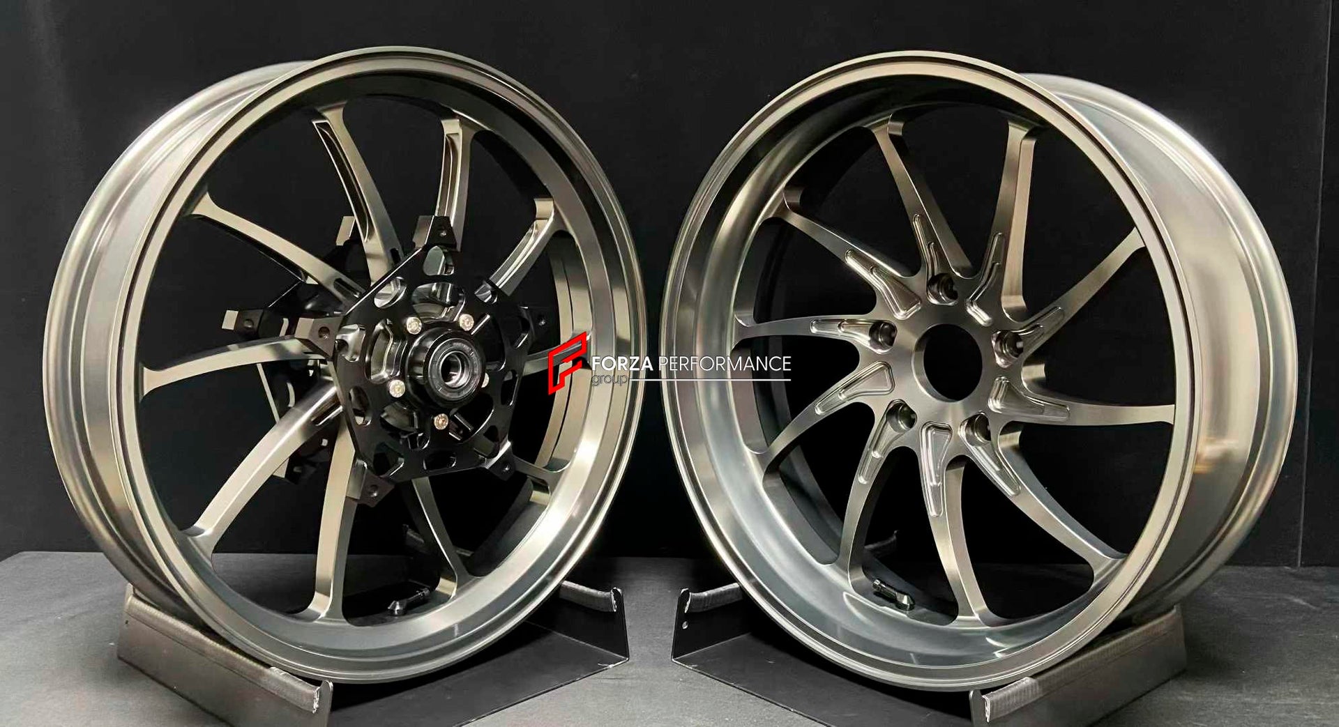 CUSTOM FORGED WHEELS RIMS for BMW R 1250 RT FORZA PERFORMANCE custom fit