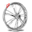 CUSTOM FORGED WHEELS RIMS for BMW R1250GS R1300GS